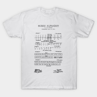 MORSE CODE patent T-Shirt